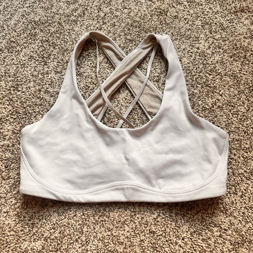 White Lululemon Bra